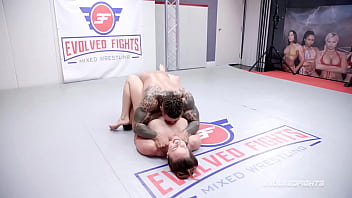 Submission Showdown: Bella Rossi And I Tangle With Eddie Jaye, Winner Takes His Thick Ebony Prize