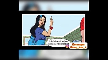 Savita Bhabhi’s First Forbidden Encounter: A Steamy Prelude