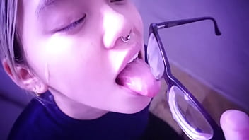 A Desperate Asian Slut Awaits Her Master’s Command, Tonguing Her Own Cum From Her Spectacles In Filthy Obedience. Watch The Full, Uncut Video At Sabelarsene.com