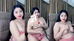 Meychen Live Di Bigo: Payudara Montok Dan Pantat Besar Menggoda