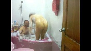 Sultry Desi Aunty’s Steamy Soak In The Tub