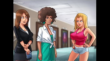 Mature Maria Devours A Massive Ten-inch Monster Cock In Summertime Saga’s Latest Sizzling Update