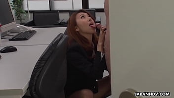 Mai Takizawa’s Uncut Office Affair: A Secretary’s Deep Throat Service