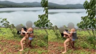 Brazen Lovers Monika And Arpit Indulge In Steamy Public Passion Under The Indian Sun