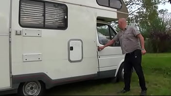 Aged Beauty With Petite Tits Takes A Rough Backdoor Pounding And A Hot Load In The Back Of A Van