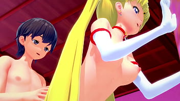 Eager Schoolgirl Sailor Moon Devours Cock In Uncensored 3d Hentai