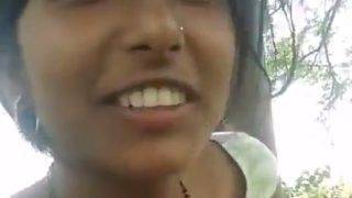Fucking The Village Whore Outdoors, Teasing Her Tits Until She Screams