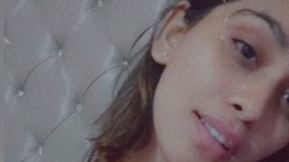 Karachi Girlfriend Tasting Her Own Hard Nipple In Leaked Video