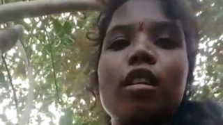 Village Girlfriend Gets Rough Outdoor Ride From Her Boyfriend