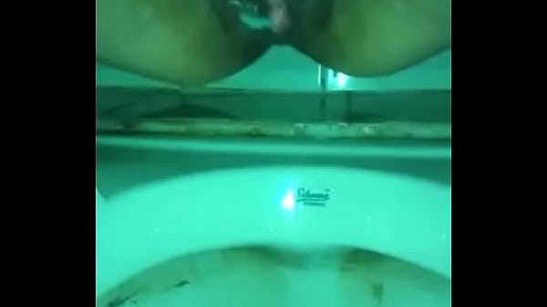 Desi Housewife Unleashing Her Golden Stream