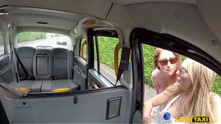 Slippery Milfs Soaked My Backseat After Their Fake Taxi Ride