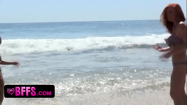 Surfer Babes Ride The Lifeguard’s Big Wave