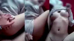 Menggila Di Ranjang Ukhti, Crotan Deras Membasahi Payudara Yang Menggoda