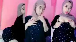 Menggoda Di Balik Hijab: Sensasi Remasan Payudara Yang Menggairahkan