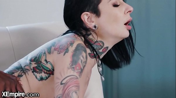 Joanna Angel’s Gaping Asshole Gets Stretched By A Massive Black Cock Before She Deep Throats It