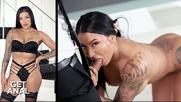 Colombian Bombshell Mariana Martix Gets Her Tight Asshole Stretched Wide By A Monster Cock