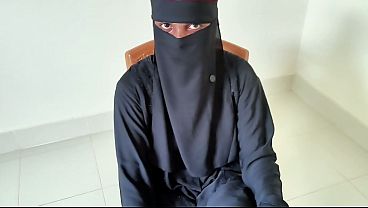 Sultry Hijab Seductress Unleashes Wild Passion In My Private Bedroom
