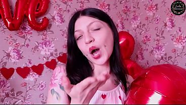 Valentine’s Day Ravishment: A Blue-eyed Beauty Takes It Deep In Both Holes