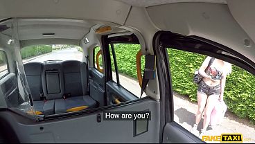 Innocent Blonde With A Natural Glow Takes A Rough Ride From Her Cab Driver