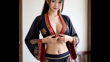 欲火焚身的武林绝色，赤裸激战