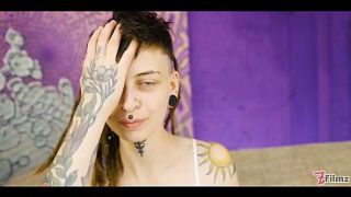 Petite Princess Pumps Her Pussy With A Massive Dildo For The First Time