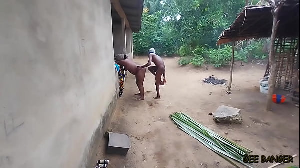 Kitchen Slut Serves Up Two Monster Cocks
