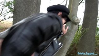 Sasha Colibri’s Greedy Mouth And Tight Pussy Ravaged By Public Agent’s Thick Load