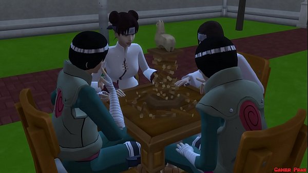 Entrenamiento Caliente: El Equipo 9 En Una Orgia Salvaje De Naruto