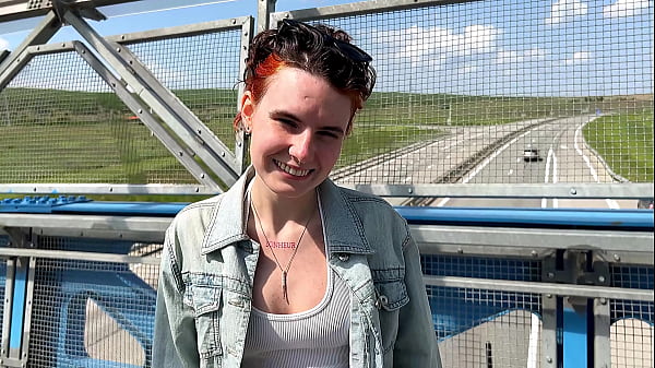 Daring Public Passion: A Thrilling Encounter On The Pedestrian Bridge