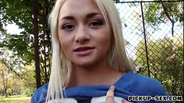 Sultry Czech Blonde Earns Her Pay With A Messy Facial
