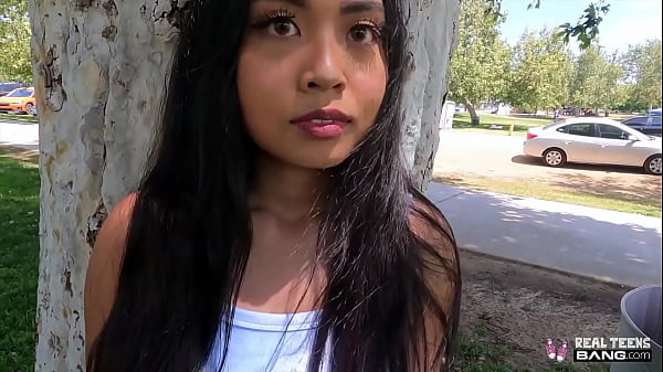Busty Asian Teen Luna Mills Auditions For Her Debut Hardcore Scene