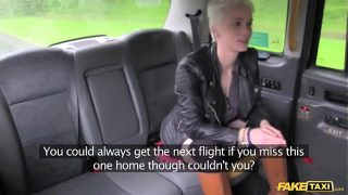 Rough And Ready In The Backseat: A Fake Taxi Ride Gets Wild