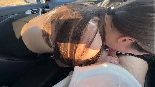 Parking Lot Pussy: A Public Blowjob In The Driver’s Seat