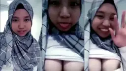 Gadis Berjilbab Muda Menggoda Dengan Tubuh Montok