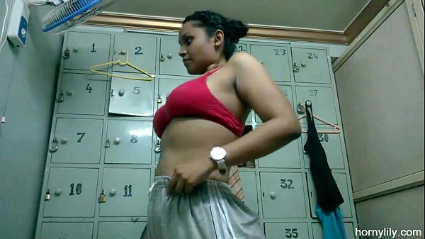 Sweaty And Unclothed: Lily’s Lusty Gym Session
