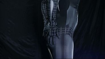 Cosplayer Spiderman Ngentot Sampai Crot, Memeknya Basah Kuyup