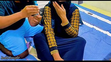 Step-sister’s Hijab Comes Off As She Spreads For Play, But Step-brother’s Toy Misses Her Wet Pussy And Plugs Her Tight Ass Instead