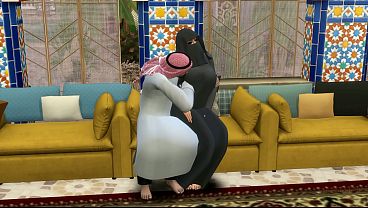 Arab Wife’s Secret Orgy: Unfaithful Pleasures While Hubby’s Out
