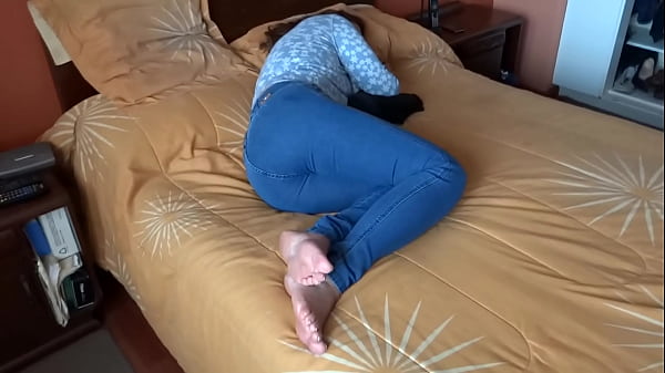 Aroused Stepmother’s Wet Dream Climaxes With A Massive Load Across Her Breasts