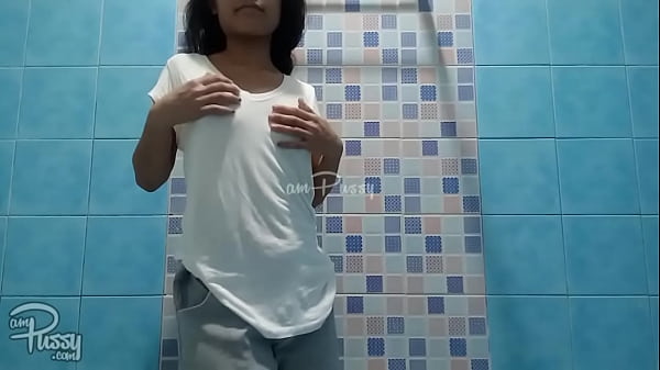 Sultry Young Filipina Babe Gets All Wet And Soapy In The Shower