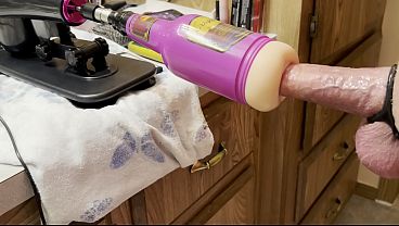 Pov: Anal Stroker Fucks Me Hard Until I Blast A Massive Load!