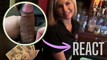Seduced Behind The Bar: A Busty Blonde Barmaid Gets Naughty On The Job