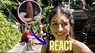 Public Waterfall Cumwalk: Uninhibited Blowjob In A Crowded Restroom