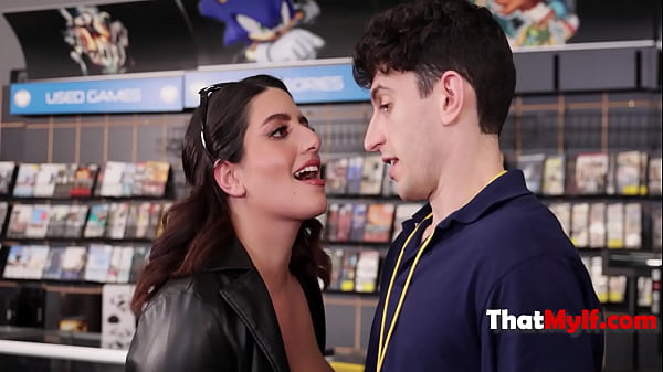 A Curvy Housewife’s Boredom Leads To A Steamy Encounter With The Local Video Store Clerk