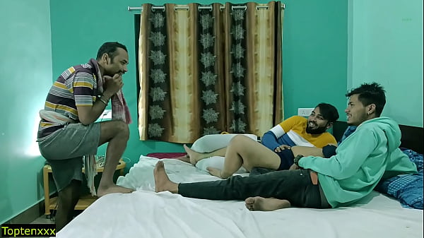 One Girlfriend Gets Fucked By Three Boyfriends Together In A Cheating Hindi Foursome