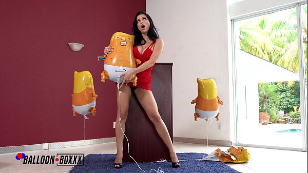 Crystal Rush: Russian Milf’s Provocative Balloon Dance For Trump