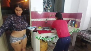 Dirty Old Man Sneaks A Fuck With The Hot Maid While His Wife’s Away