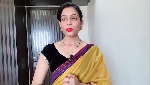 Sultry Saree Seduction: Indian Bhabhi’s Alluring Whispers