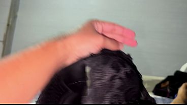 Stepbrother, You’re So Naughty… Why Use My Panties When You Could Have Me? Let Me Wrap My Full Chest Around You And Feel Every Pulse Of Your Desire As I Take You Deep.