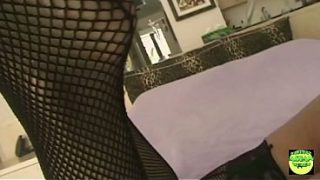 Intense Anal Encounter: A Dominant Black Man Takes An Asian Beauty In Stockings